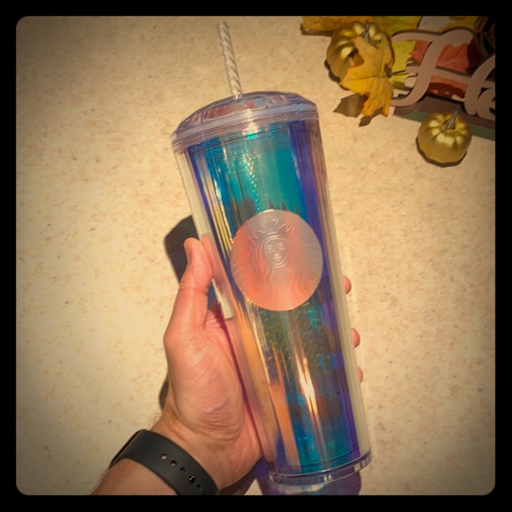 Iridescent Starbucks Tumbler